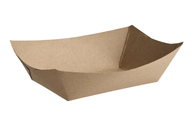 Kraft Paper Food Tray 3 lb.