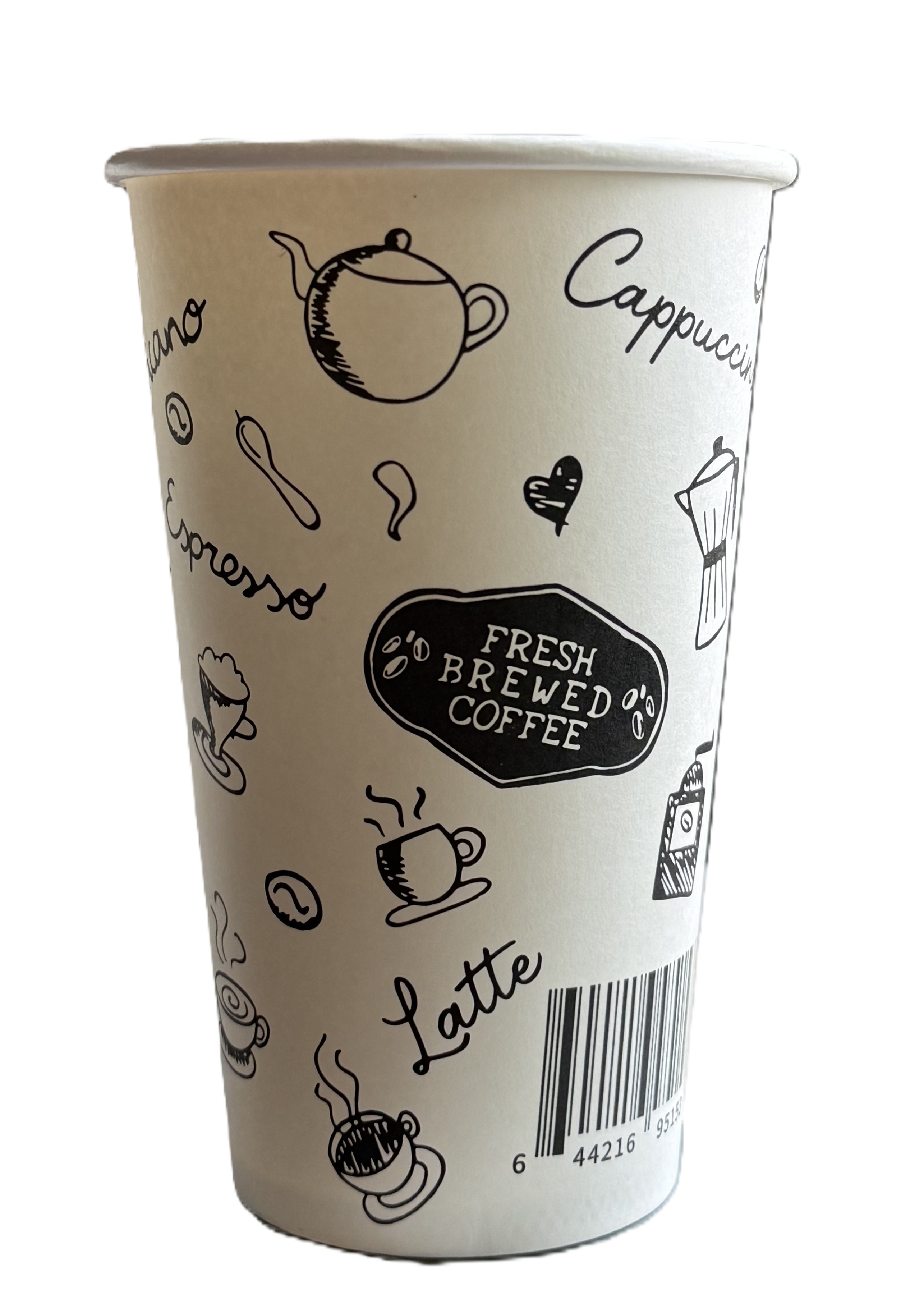 HOT COFFEE CUP - Coffee - 16 oz