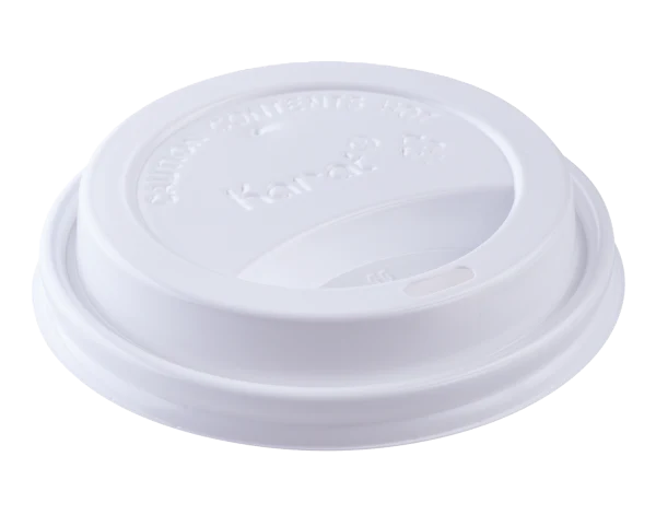 HOT COFFEE CUP LID WHITE