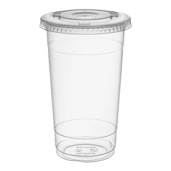 Clear PET Plastic Cold Cup 20oz