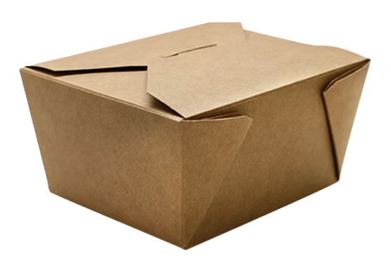 Kraft Paper Take-Out Boxes #1 30oz
