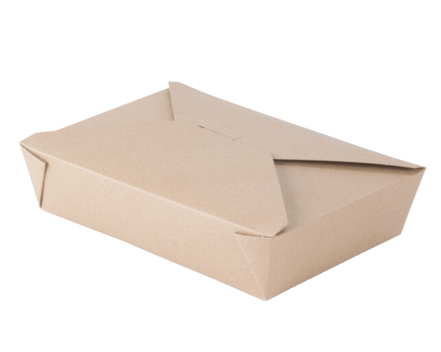 Kraft Paper Take-Out Boxes #2 54oz