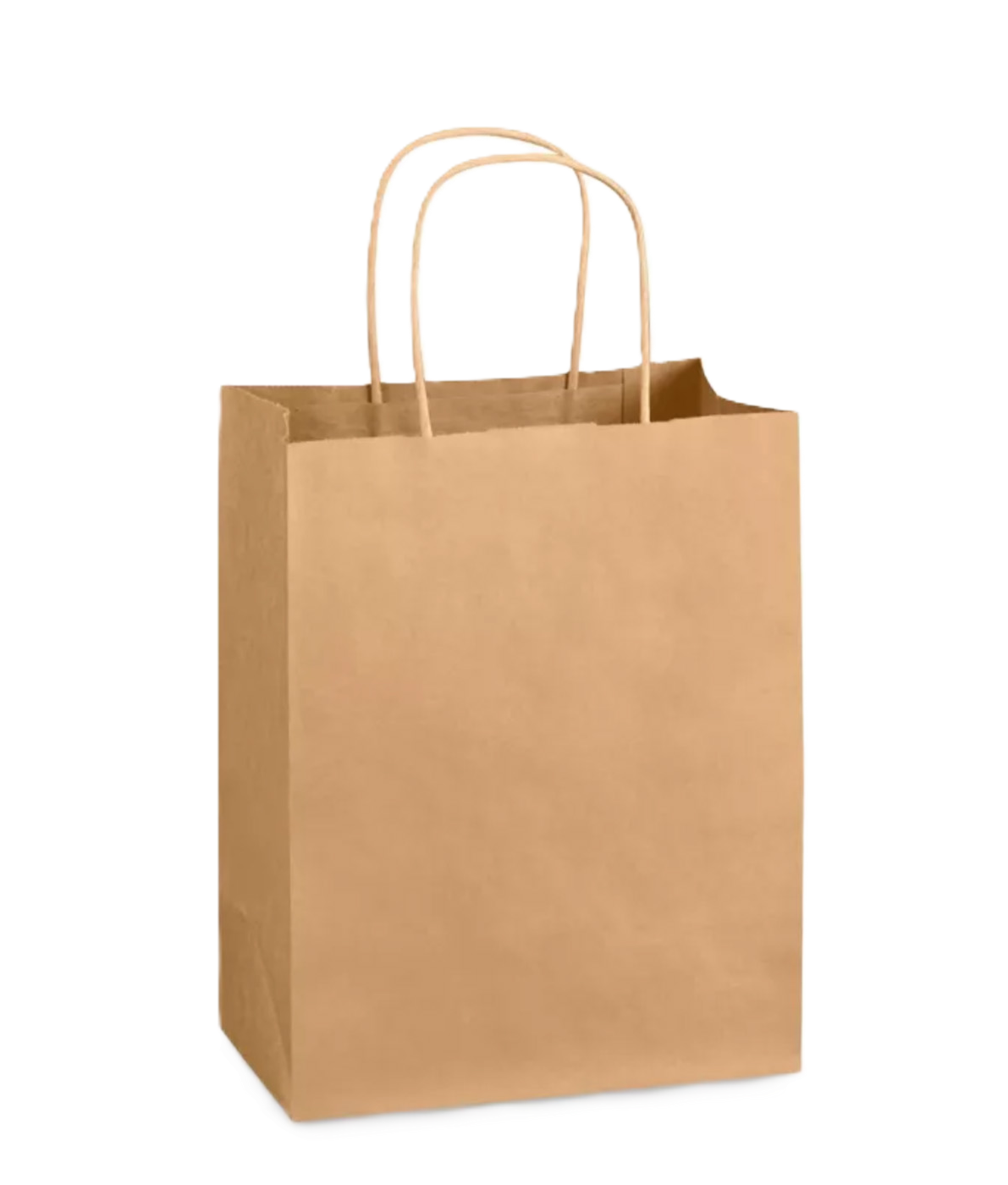 Kraft Paper Shopping Bag with Handles Small